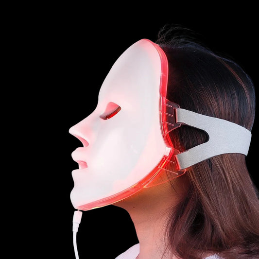7 Colors LED Photon Therapy Facial Mask